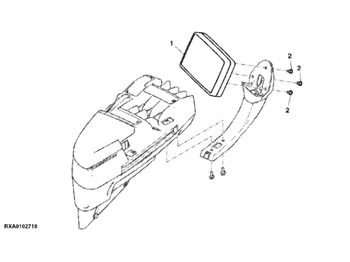 Кабина и интерьер JOHN DEERE