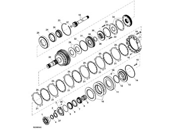 Коробка передач и запчасти JOHN DEERE