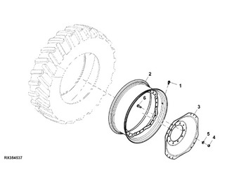 Колесо JOHN DEERE