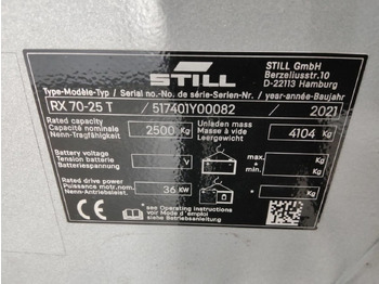 Газовый погрузчик STILL RX70-25T: фото 5 Газовый погрузчик STILL RX70-25T: фото 5