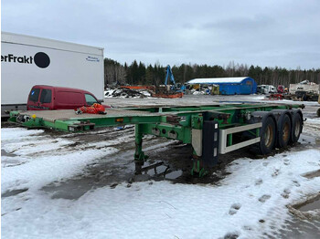 Полуприцеп-контейнеровоз/ Сменный кузов TURBO'S HOET