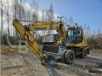 Колёсный экскаватор KOMATSU PW130