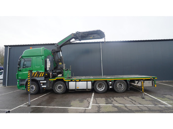 DAF CF 85.410 8X2 OPEN BOX WITH PALFINGER 42502 CRANE в лизинг DAF CF 85.410 8X2 OPEN BOX WITH PALFINGER 42502 CRANE: фото 1