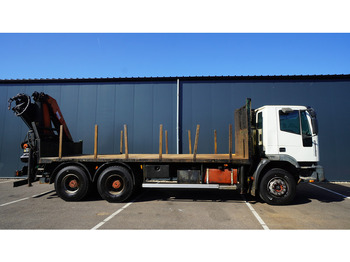 Автоманипулятор Iveco EUROTRAKKER CURSOR 350 6X4 FLATBED WITH PALFINGER PK 20002 CRANE: фото 4