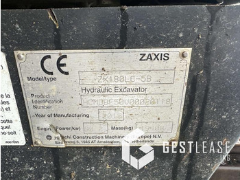 Гусеничный экскаватор Hitachi ZX180LC-5B: фото 5