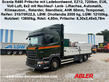Грузовик бортовой/ Платформа SCANIA R 480