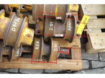 Опорный каток для Строительной техники Komatsu D 51 PX: фото 3 Опорный каток для Строительной техники Komatsu D 51 PX: фото 3