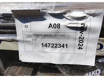 Новый Гусеница для Строительной техники NOWE klepki płyty gąsienic Volvo 80cm 800mm: фото 4