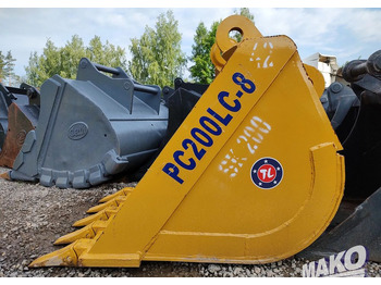 Новый Навесное оборудование для Строительной техники Nowa łyżka TL 107cm do koparki Miller fi 80: фото 3