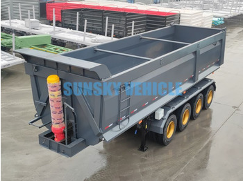 Новый Самосвальный полуприцеп для транспортировки сыпучих материалов SUNSKY 4-Axle Dump Semi-trailer: фото 3