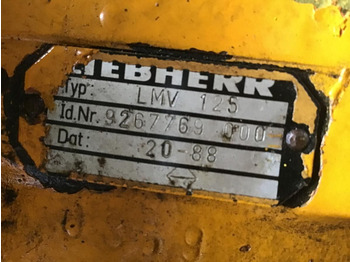 Гидравлический мотор LIEBHERR