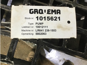 Гидравлический насос LIEBHERR