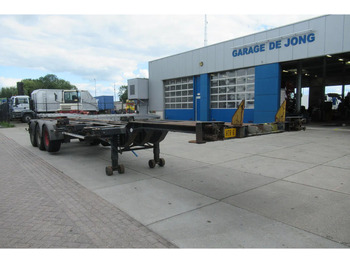 Полуприцеп-контейнеровоз/ Сменный кузов Renders Container Chassis / Extendable on rear / BPW + drum: фото 4