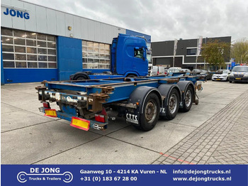 Полуприцеп-контейнеровоз/ Сменный кузов VAN HOOL