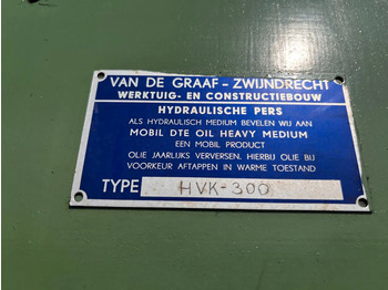 Строительная техника van de Graaf HVK-300  PRES: фото 5