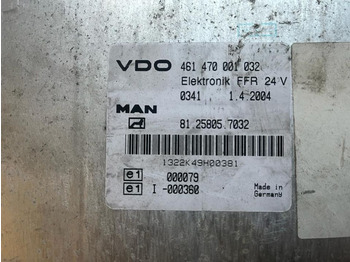 Блок управления для Грузовиков MAN VDO ELEKTRONIK FFR Steuergerät 81.25805.7032: фото 2
