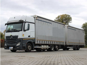 Тентованный грузовик MERCEDES-BENZ Actros 2542