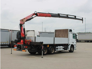 Грузовик бортовой/ Платформа, Автоманипулятор Mercedes-Benz Actros 2644, 6X4, EURO 4, HYDRAULIC ARM FASSI F210: фото 4