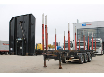 Полуприцеп лесовоз Schwarzmüller RSA 3/E, LIFTING AXLE: фото 1