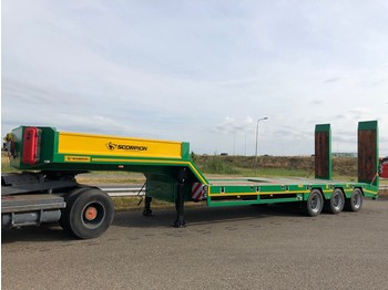 Низкорамный прицеп scorpion 54 Ton Triple Axle Semi Lowboy: фото 1