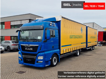 Тентованный грузовик MAN TGX 18.500