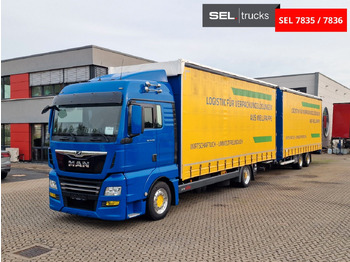 Тентованный грузовик MAN TGX 18.500