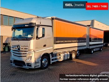 Тентованный грузовик MERCEDES-BENZ Actros 2545