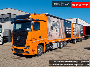 Тентованный грузовик MERCEDES-BENZ Actros 2548