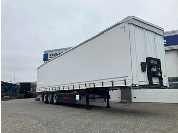Новый Тентованный полуприцеп Kässbohrer SCS X+ / 90 - 12 / 27 Schuifzeilen multiplex vloer met palletkist 30 Europallets: фото 3