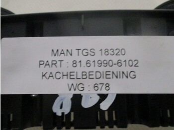 Электрическая система для Грузовиков MAN 81.61990-6102 kachel bediening: фото 2