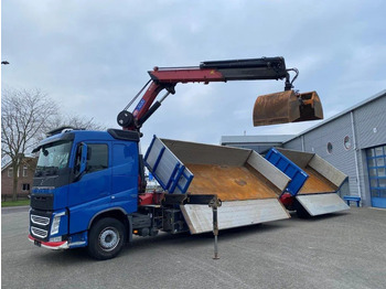 Автоманипулятор Volvo FH4-500 / HMF 3220K-RC / REMOTE / ROTATOR / 3SIDE TIPPER / DYNAMIC STEERING / ONLY:302623 KM / AUTOMATIC / EURO-6 / 2017: фото 2