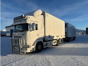 Грузовик с закрытым кузовом SCANIA R 730