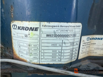 Тентованный полуприцеп Trailer  KRONE SD: фото 3