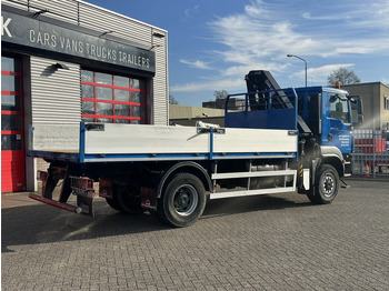 Автоманипулятор MAN TGM 18-290 4x4 Kraan met Open laadbak HMF Kraan 13 T: фото 4