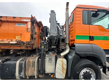 Самосвал MAN TGS 26.480 6x4 •KRAN HIAB XS 166 HIDUO • Wywrotka 3-stronna • Bordmatik • Euro 6 • Retarder •: фото 2