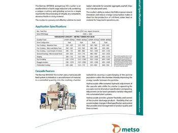 Конусная дробилка Metso B9100SE Vertical Shaft Impact Crusher: фото 3