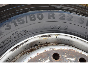 Шина для Грузовиков CONTINENTAL 315 / 80 R 22,5 - FRONT - DOT 33/20: фото 3