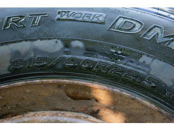Шина для Грузовиков HANKOOK 315/80 R22.5 FOR DIFFERENTIAL: фото 4