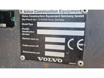 Гусеничный экскаватор Volvo EC180DL: фото 5