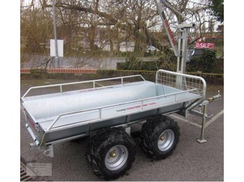 Новый Лесной прицеп Vemac ATV Quad 2ton Rückewagen Holzrückewagen Forst Kran Traktor: фото 5