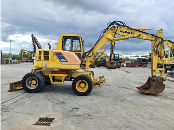 Колёсный экскаватор Komatsu PW110: фото 5