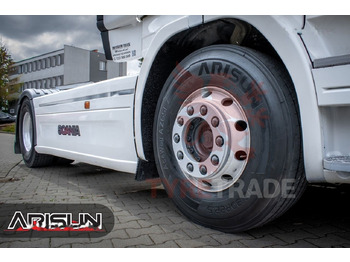 Новый Шина для Грузовиков Arisun 295/80R22.5 AceWay AZ651 18PR 154/149M M+S 3PMSF FRONT: фото 5
