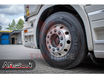 Новый Шина для Грузовиков Arisun 295/80R22.5 AceWay AZ651 18PR 154/149M M+S 3PMSF FRONT: фото 4