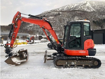 Мини-экскаватор 2012 Kubota KX057-4 Gravemaskin med tiltrotator, tre skuffer, kun 4408 timer: фото 2 Мини-экскаватор 2012 Kubota KX057-4 Gravemaskin med tiltrotator, tre skuffer, kun 4408 timer: фото 2