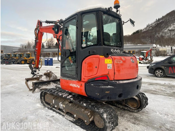 Мини-экскаватор 2012 Kubota KX057-4 Gravemaskin med tiltrotator, tre skuffer, kun 4408 timer: фото 4 Мини-экскаватор 2012 Kubota KX057-4 Gravemaskin med tiltrotator, tre skuffer, kun 4408 timer: фото 4