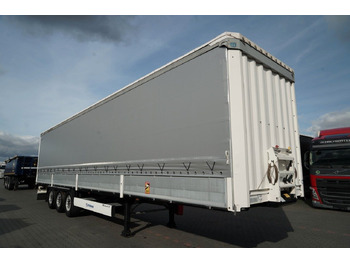 Тентованный полуприцеп Krone FIRANKA / BURTOWA / OŚ PODNOSZONA / SAF / STANDA: фото 2