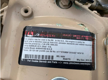 Двигатель для Строительной техники John Deere 4045HRT90 ENGINE: фото 3