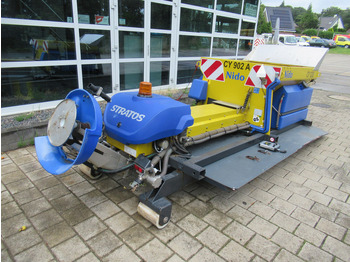 Разбрасыватель песка/ Соли NIDO STRATOS B08L-27 PCLN-350 0,8M3 + 350L ROTO-power Hook Haak Salzstreuer Saltspreader: фото 5