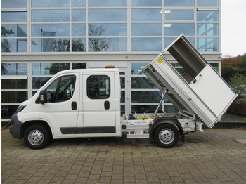 Малотоннажный самосвал, Грузопассажирский фургон Peugeot Boxer 335 2.0 HDI 96KW L2 DOKA Dubbelcabine Kipper Veegvuil Tipper: фото 4