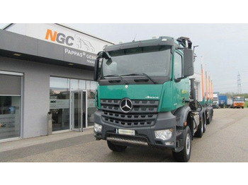Лесовоз, Автоманипулятор Mercedes-Benz Arocs 3358L 6x6 Holz Epsilon Q170Z: фото 2